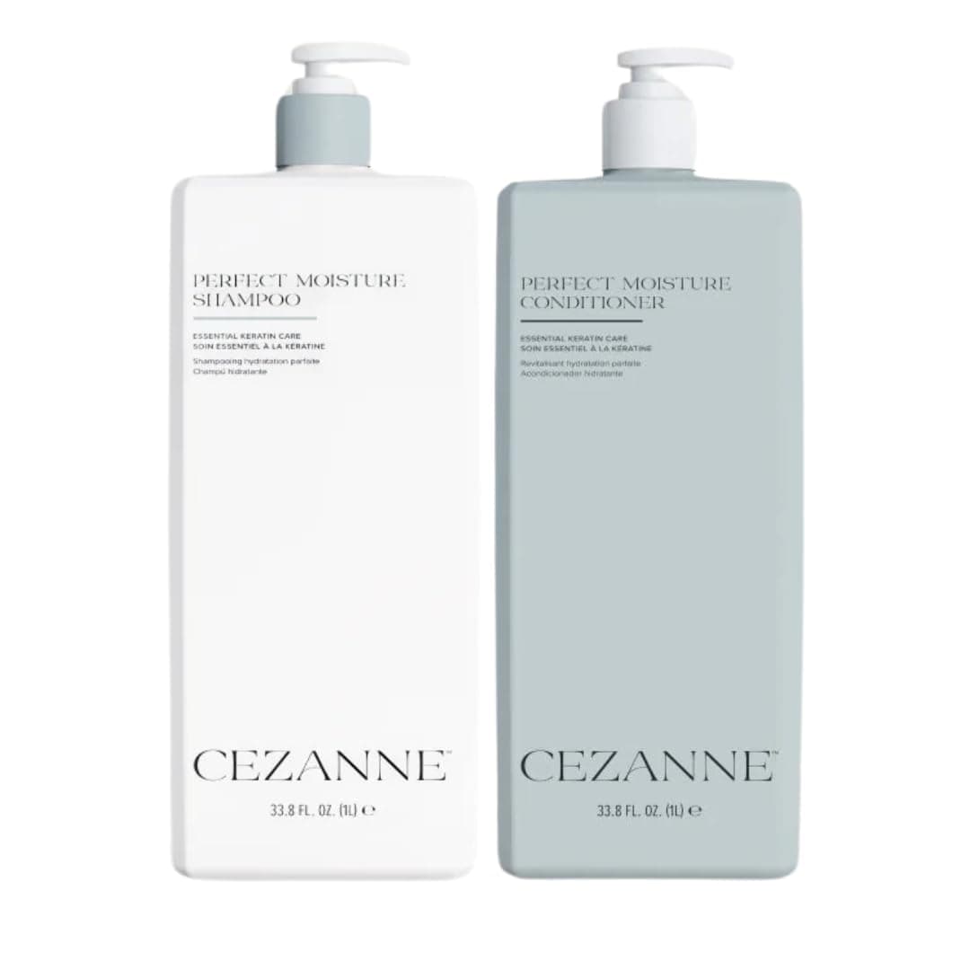 Cezanne Perfect Moisture Shampoo Conditioner Liters Set 338oz each