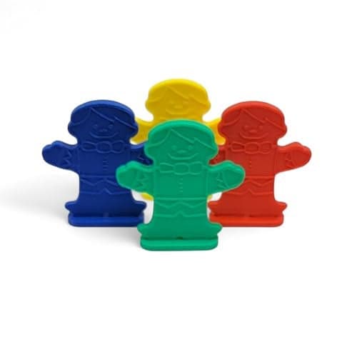 Candy Land Candyland Board Game Replacement Pieces Parts Movers Pawns 4 Pieces Red Green Blue Yellow