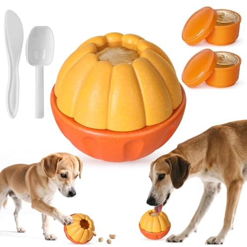 Interactive Dog Toys for Boredom Dog Frozen Treat Toy to Keep Them Busy and Reduces Anxiety Reusable Treat Dispensing Dog Toys Puzzle Toy for Small Medium Large Dogs LowMess Design Easy to Clean