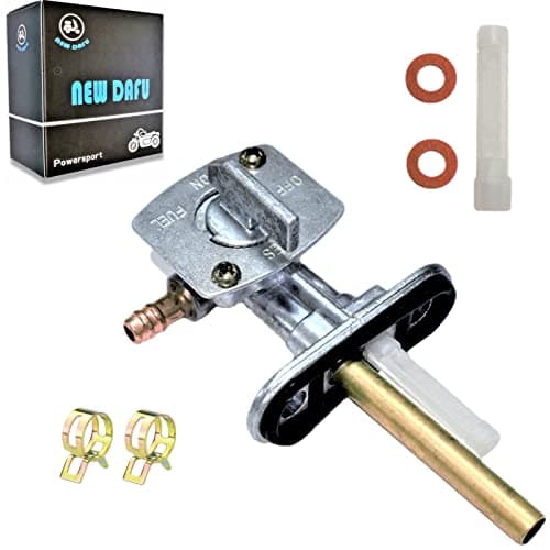 NEW DAFU Fuel Gas Tank Valve Petcock + 2 Clamps for Yamaha YZ125 YZ250 YZ400F YZ426F YZ450F,Suzuki LTZ 250/400 DR 200/250/350,ATV Motorcycles, Polaris