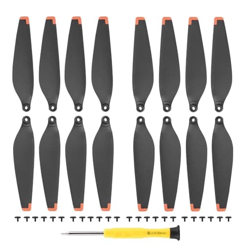 16Pcs Mini 4 Pro/Mini 3 Pro Propellers,For DJI Mini 4 Pro/Mini 3 Pro Accessories Quick-Release Replacement Blades Props Wings