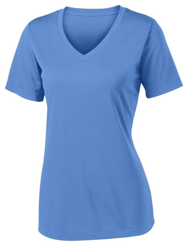 Opna Women's Short Sleeve Moisture Wicking Athletic Shirts Carolina Blue
