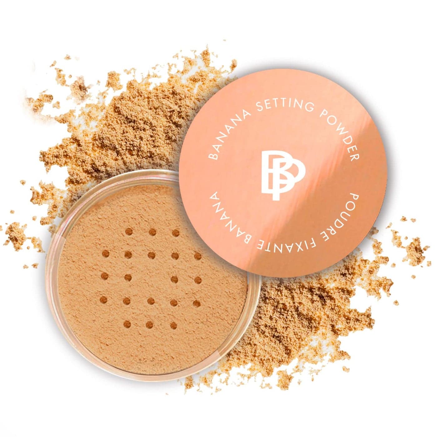 bellapierre Banana Setting Powder Lightweight ColorCorrecting Powder with All Day Makeup Protection Eliminates Blotchiness and Dark UnderEye Circles TalcFree Matte Tint Tan 014 Oz