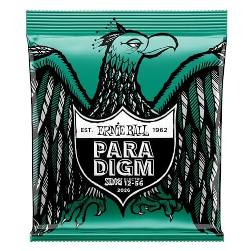 Ernie Ball Paradigm Not Even Slinky Electric Guitar Strings, 12-56 Gauge (P02026)