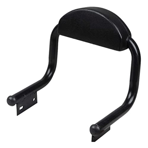 TOPBIRD TBCBSC1 Cushion Backrest Passenger Seat Back Support Rest Pad Compatible with Bullet Classic, Electra and Standard Motorcycles (Black)