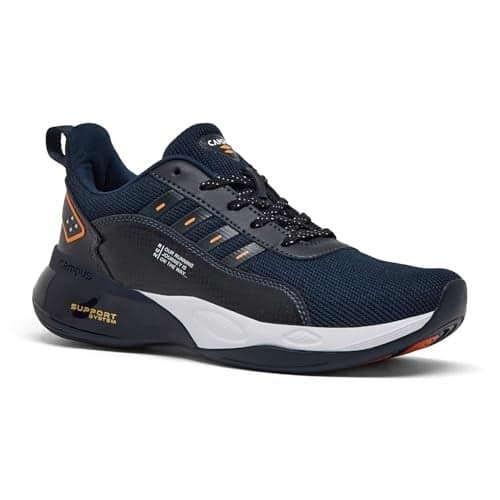 Campus Men's Terminator (N) BLU/ORG Running Shoes - 6UK/India 5G-846