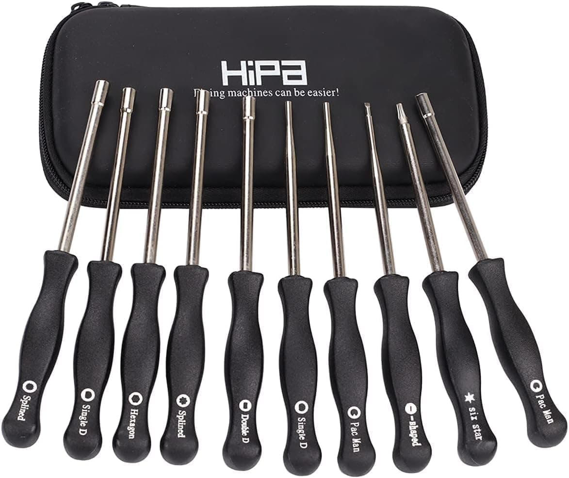 Hipa Pack of 10 Carburetor Adjustment Tool Kit for 2 Cycle Engines