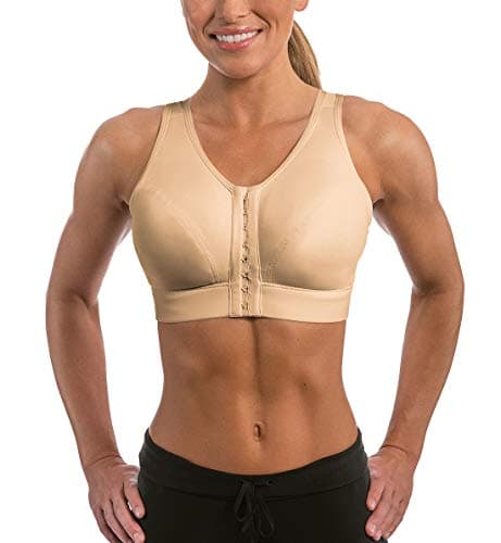 ENELL Women's Lite Full Coverage Sports Bra (101),2,Ecru