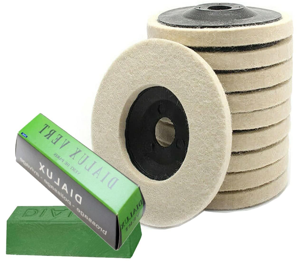 DIY Crafts Wool Felt Wheel Disc For Car Polishing Polish Steel Metal