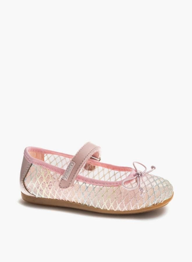 Girls Hook And Loop School Mary Jane Shoes — 30