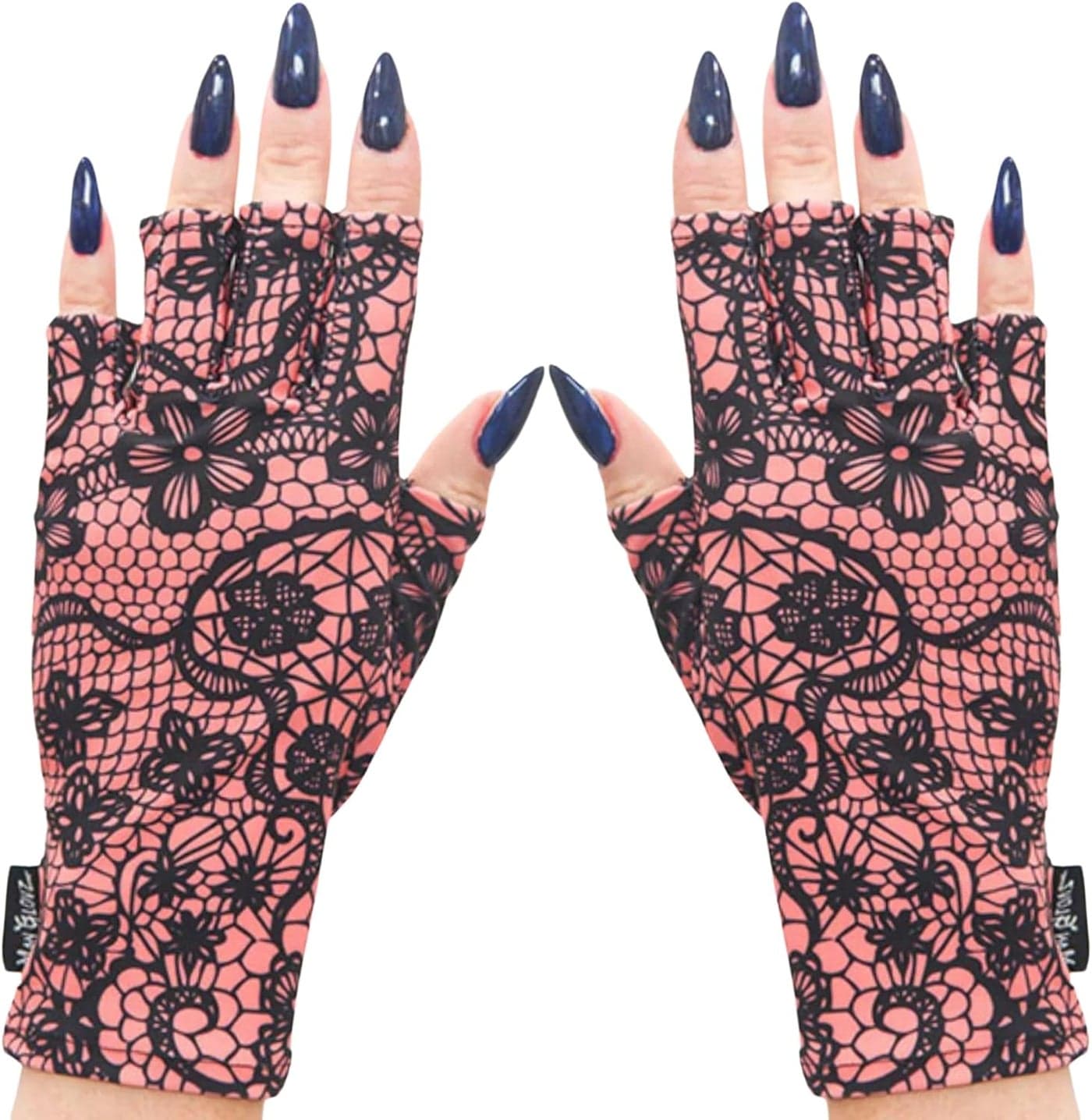 ManiGlovz UPF 50+ UV Light Protective Nail Gloves - Sugar and Spice Print