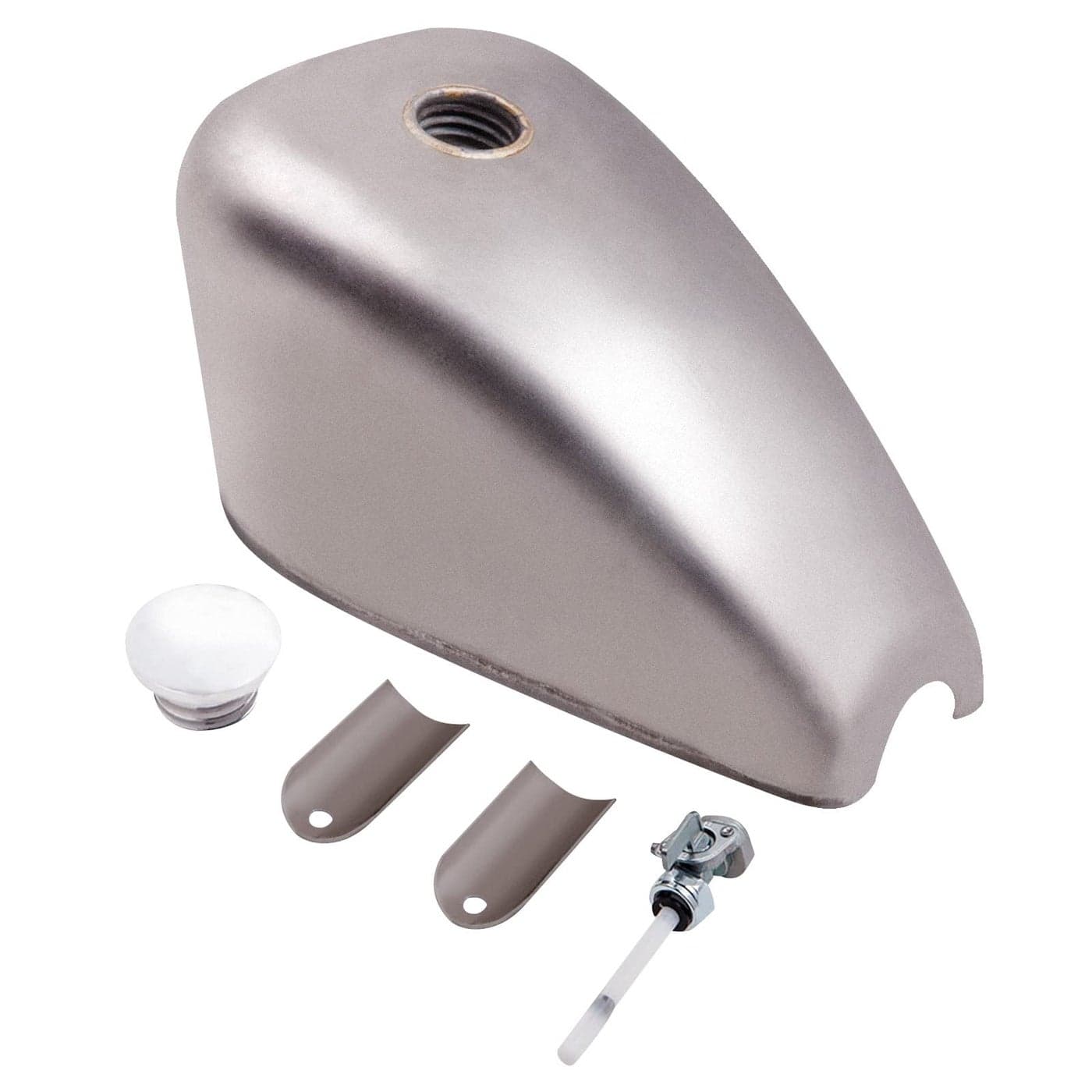 24 Gallon Gas Fuel Tank Direct Mount for Harley Sportster Ironhead Bobber 19551978