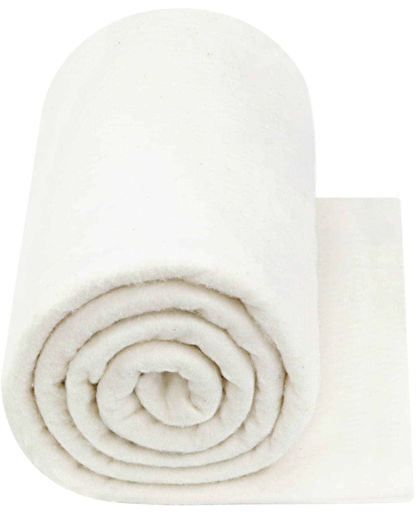 PLANTIONAL Natural Cotton Batting for Quilts: 71-Inch x 79-Inch Light Weight Purely Natural All Season Quilt Batting for Quilts, Craft and Wearable Art