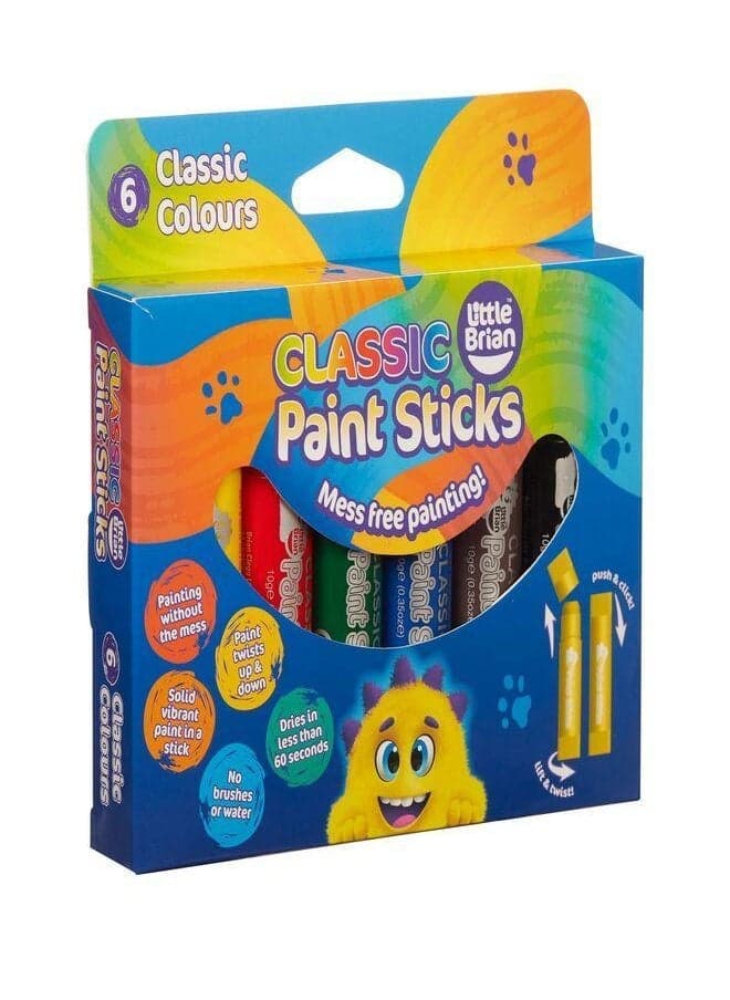 Multicolor Paint Sticks Mess Free Art