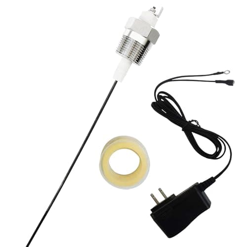 Powered Anode Rod for Water Heater Tank Electric Anode Rod for Hot Water Heater Electrical Titanium Anode Rod Eliminates Rotten Egg Smell Model B
