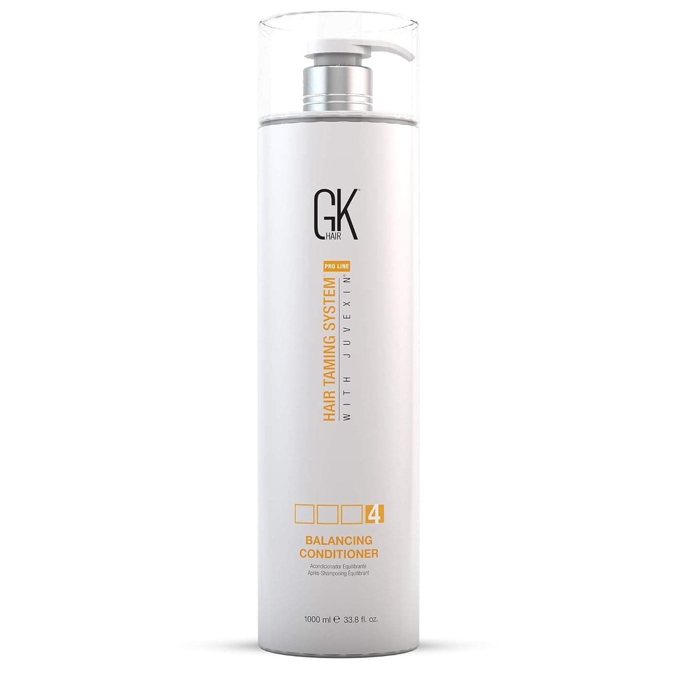 GK HAIR Global Keratin Balancing Conditioner 338 Fl Oz1000ml For Oily Color Treated Hair Daily Use After Shampoo Conditioning Deep Cleanser Impurities Remover Restores pH Levels