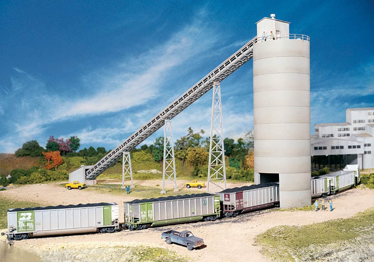 Walthers Cornerstone Series N Scale Western Flood Loader 19 x 21116 x 958 483 x 68 x 244cm Conveyor Sections 414 108cm