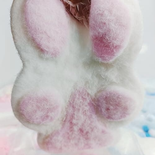 WOWNOVA Cat Paw Squeeze 5 Inch SuperSized Bouncy Big Squeeze Cat Paw Stretch Cute Cat Squeeze for Fidget Springy Squeeze Cat Paw Toys for Girls Women Friends Kids Family Pink