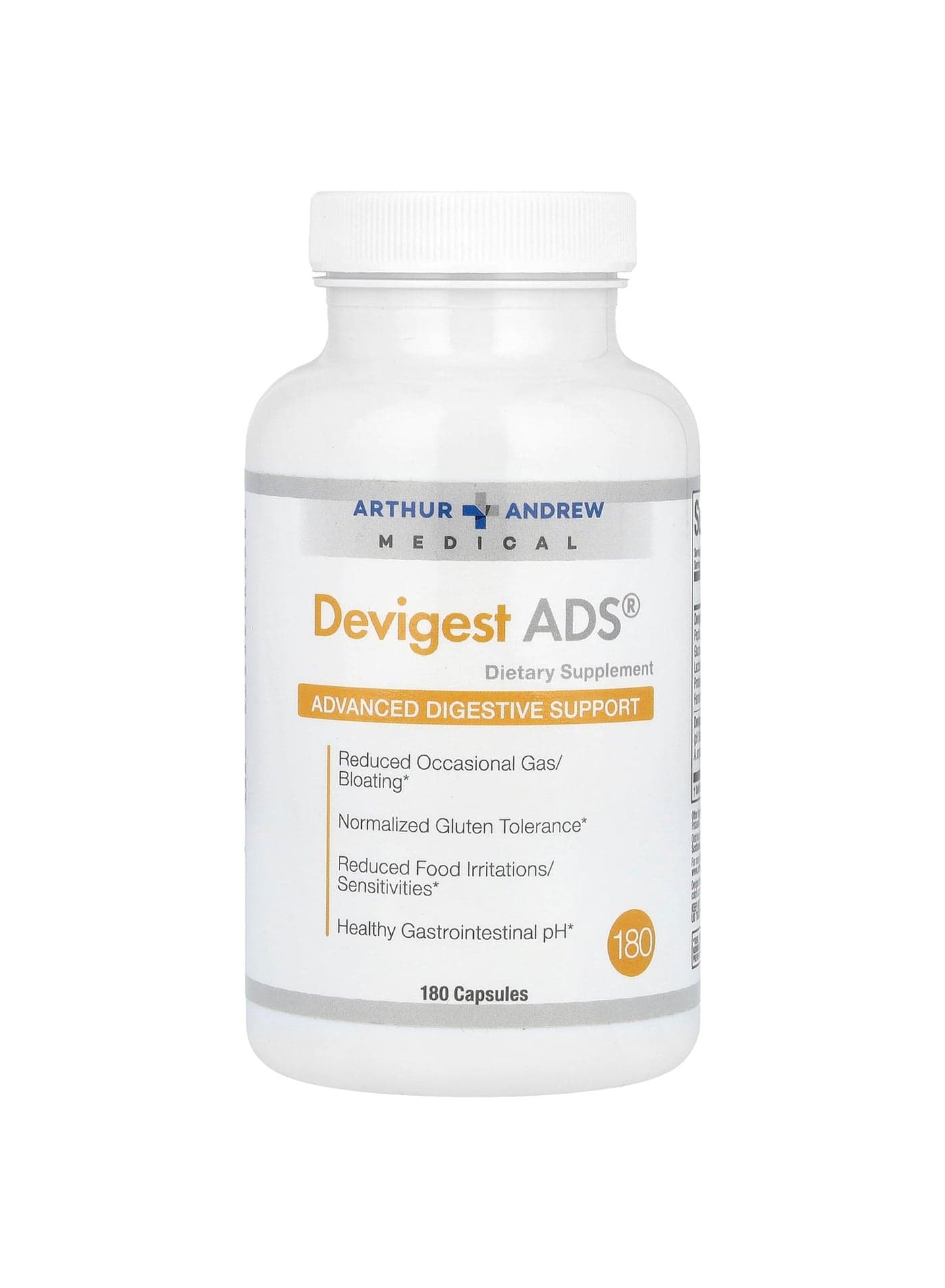Devigest ADS®, Advanced Digestive Support, 180 Capsules
