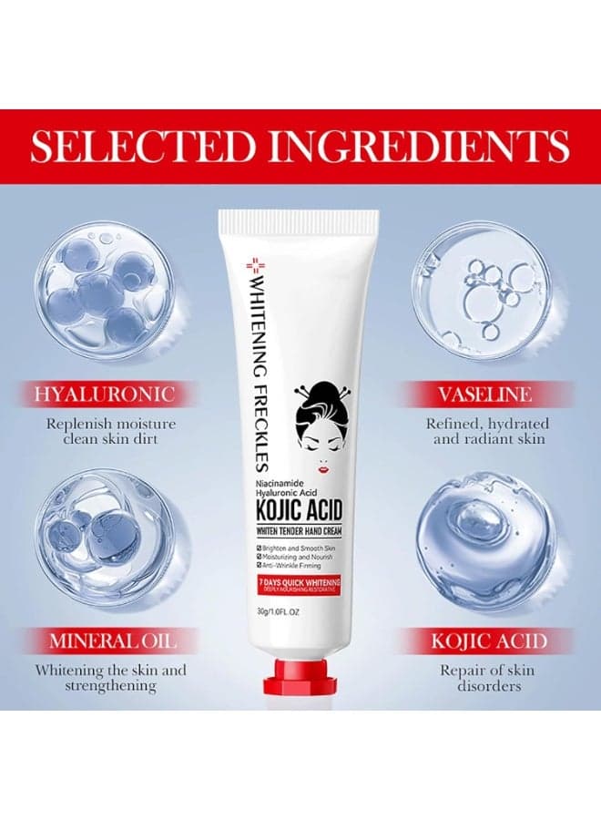 Kojic Acid Foaming Cleanser for Face - 1 Piece, Spice Scented, Moisturizing Foam, Oil Control, Deep Cleansing, Hydration, Suitable for Normal Skin, Animal Fat Free