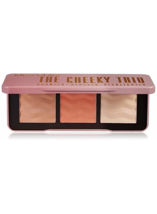 The Cheeky Trio Bronzer, Blusher, Highlighter 1, Multi, 20 g
