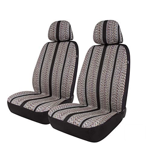 West Coast Auto Baja Blanket Bucket Seat Cover for Car Truck Van SUV Airbag Compatible 4PCSLow Back