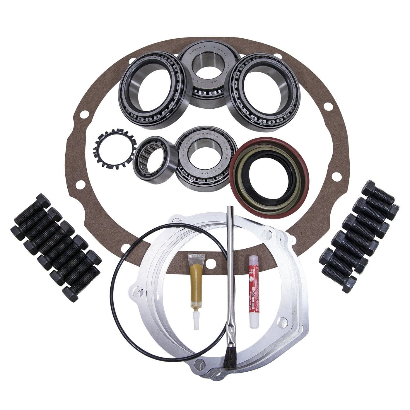 USA Standard Gear ZK F9ASPC Master Overhaul Kit for Ford 9 LM102910 Differential with Solid Spacer