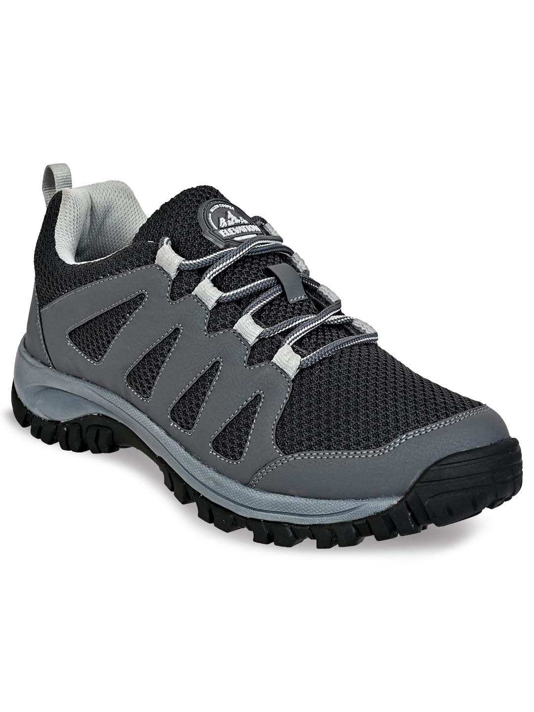 Allen Cooper Sports Shoes For Men (04Lb-9), Lightgrey-Black,9 UK