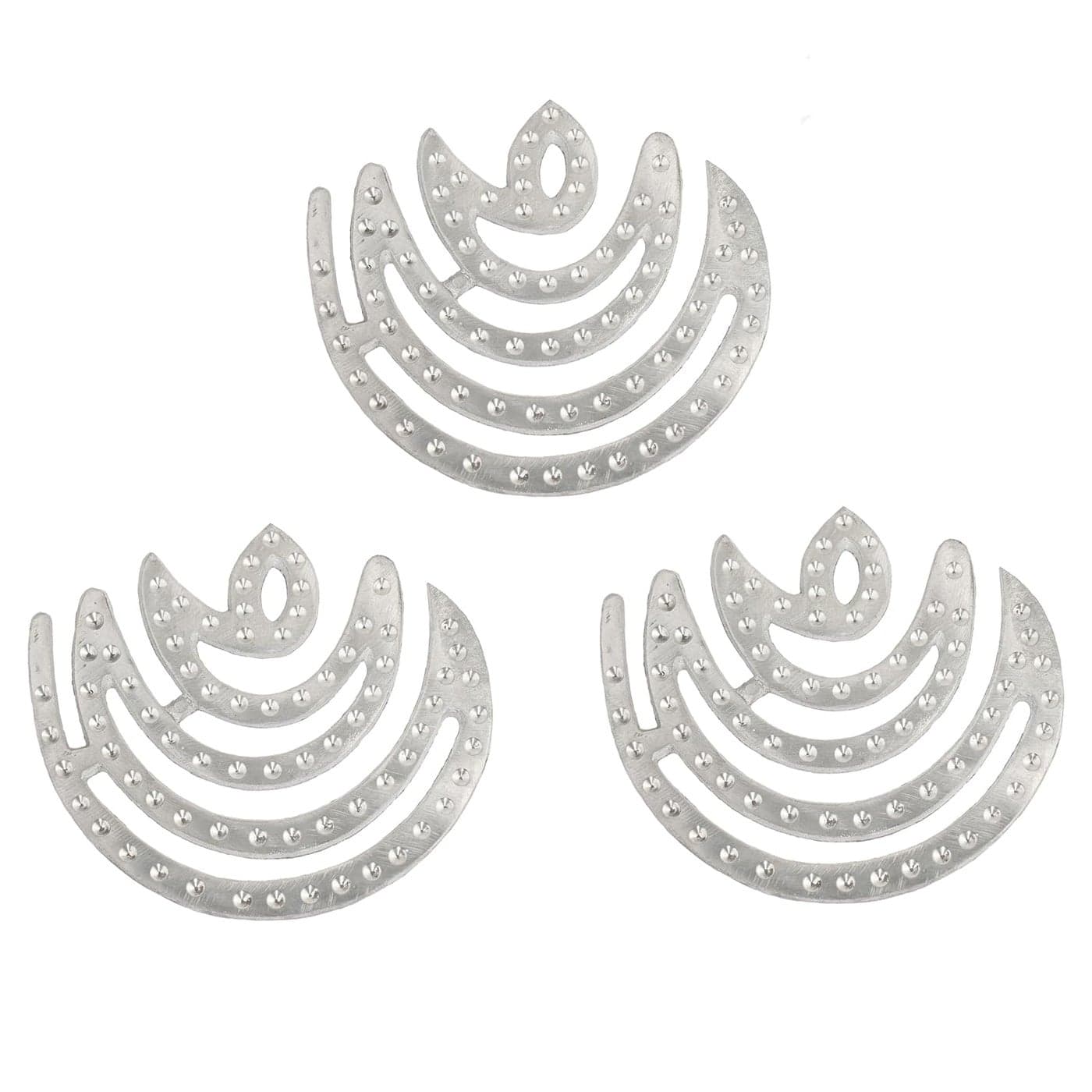 Vastu Vardan Zinc Chand Helix 3 Inch Approx Pack of 3 NorthEastNorth Vastu Remedy Main Door Bedroom Toilet Vastu Dosh Correction Helix Vastu Remedies Product