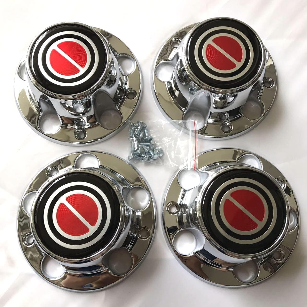 Chrome Wheel Hub Center Caps for Ford F150 Bronco Van