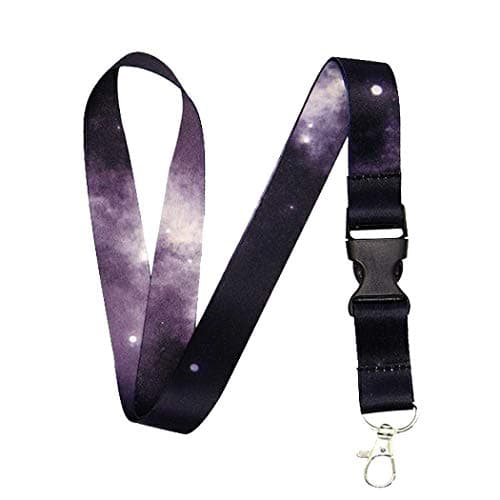 EASTERUP Lanyard for Keys Keychain Lanyard Premium Soft Silky Wide Strapped Beautifully Printed ID Teacher Lanyard with Spring Clip for Women/Men