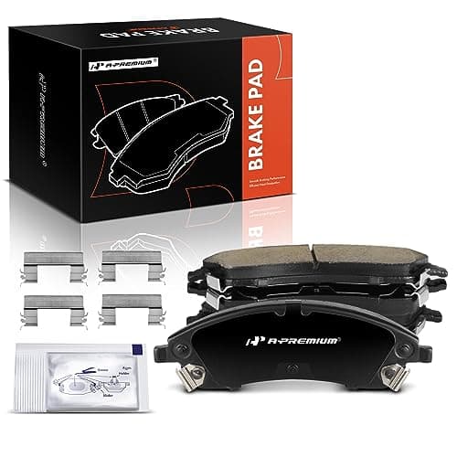 A-Premium Front Ceramic Disc Brake Pads Set Compatible with Cadillac SRX 2004-2009, CTS 2006-2007, STS 2005-2008 & Pontiac Bonneville 2004-2005, 4 Pcs