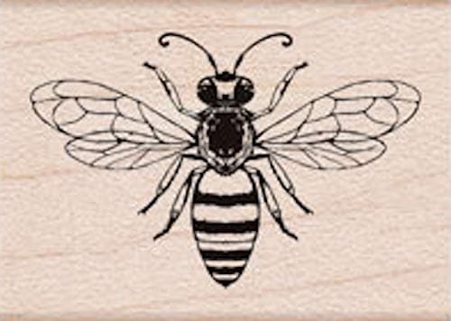 Hero Arts A6291 Wood Stamps Friendly Bee