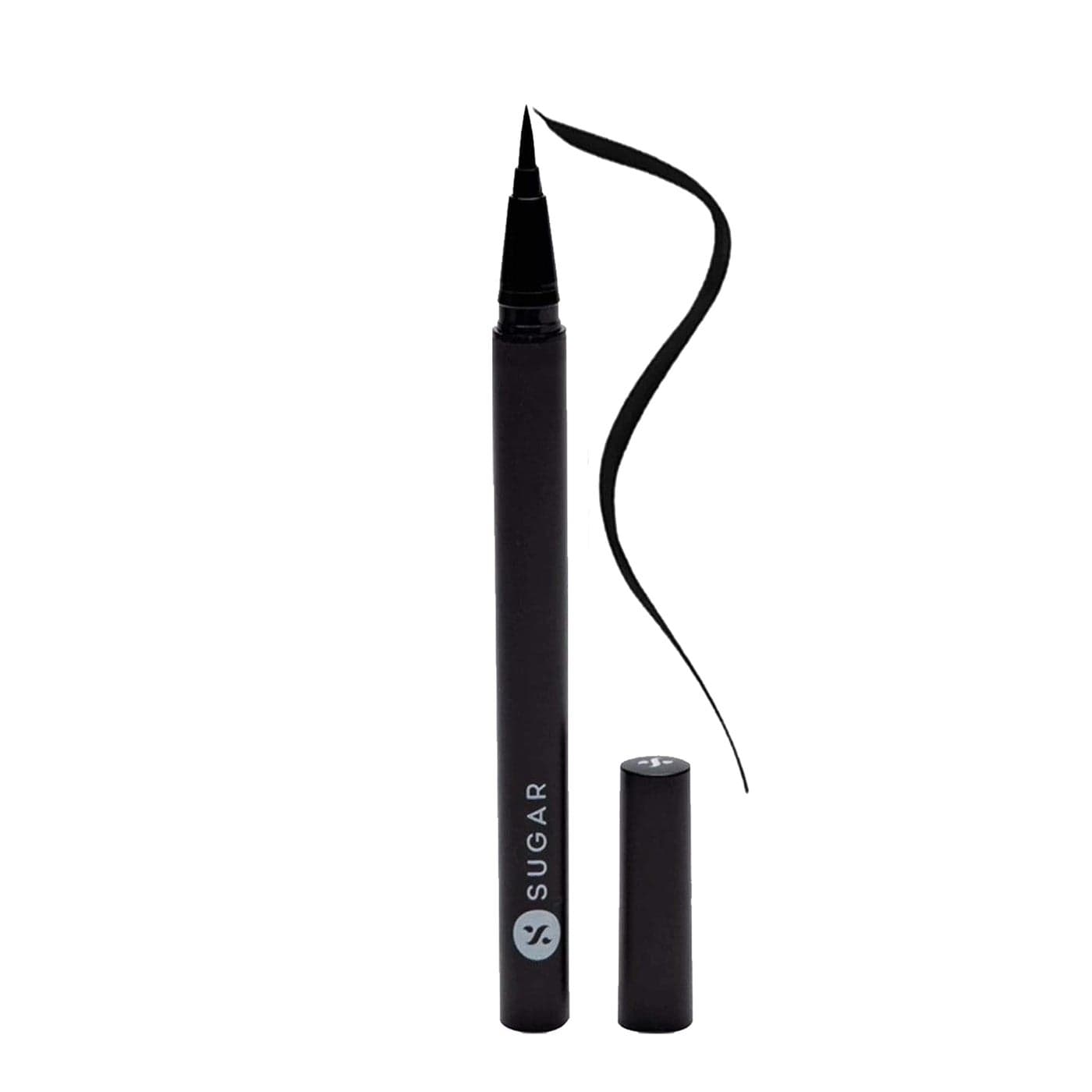 SUGAR Cosmetics Arrested For Overstay Waterproof Eyeliner01 Ill Be Black Black Long Lasting Smudge proof Paraben free