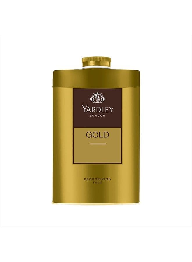 London Gold Perfumed Talc, 250 Gram