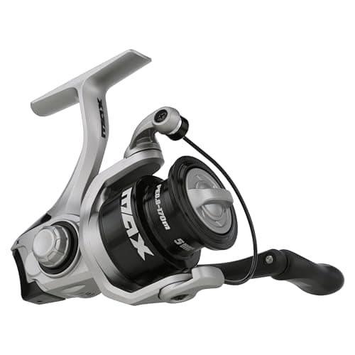 Abu Garcia Max X Size 2000 Spinning Fishing Reel HighPerformance Freshwater Reel ASymmetric Carbon Frame and Rotor Durable Lightweight Construction Max Drag of 65lb 3kg