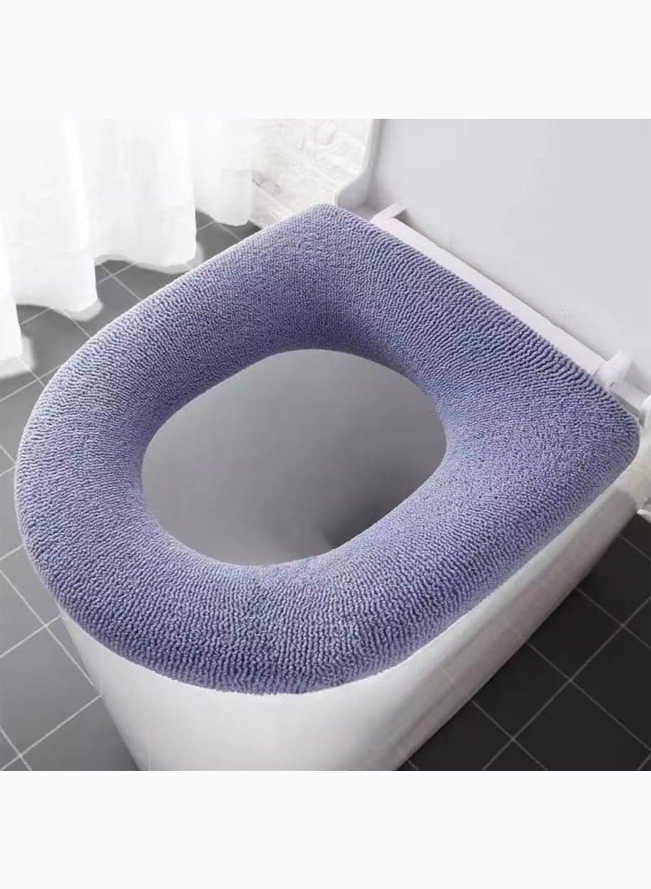 Toilet Seat Cover, 1 Pieces Washable Home Bathroom Cover Pads Cushion Accessories Covers