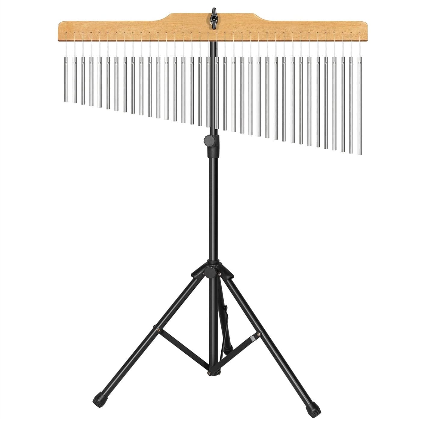 MUSCELL 36Bar Chimes Percussion Music Instruments with Mounting Stand
