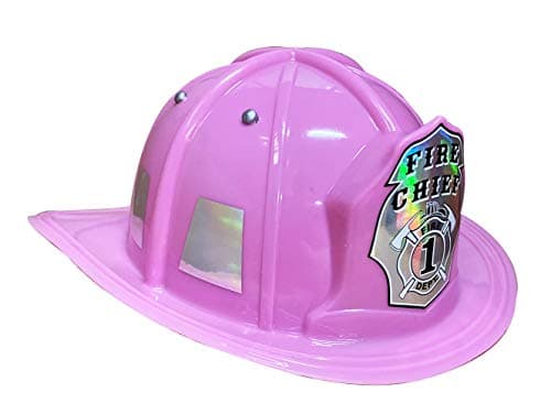 Aeromax Fire Chief Helmet Pink Adjustable Youth Size
