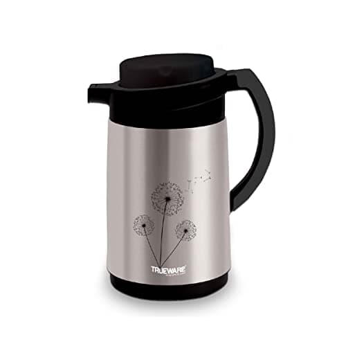 Trueware Ruff Tuff 800 SS Insulated Flask - 750 Ml | Insulated Tea Pot Kettle Water Jug | Hot & Cold |Thermoware | Food Grade | High Grade Steel | BPA-Free | Wide Mouth | Office, Travel