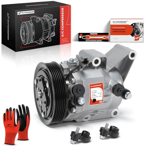 A-Premium Air Conditioner AC Compressor with Clutch Compatible with Mazda MX5 Miata 2.0L 2006-2015, with 6 Groove Pulley