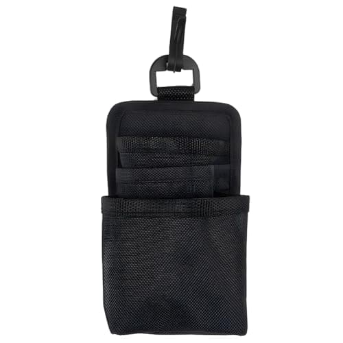 Tuxihapp Car Air Vent Organizer with Charging Port 3Pocket Hanging Storage Bag Sunglasses Phone Holder Universal Pen Coin Key Card Case Organizer Car Vent Pouch with Hook Fits SUVs Trucks Black