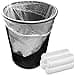 Stock Your Home 4 Gallon Unscented Small Garbage Bags 200 Count 127 Micron Thickness Leak Proof Star Seal Open Top Box for Easy Dispensing Versatile Usage Great Value Pack