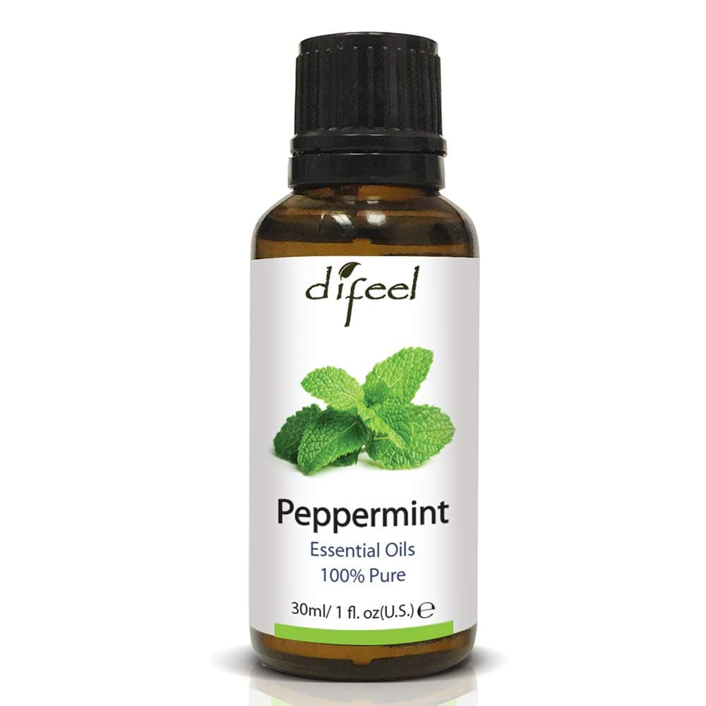 Difeel Essential Oils 100 Pure Peppermint Oil 1 Ounce 2Pack
