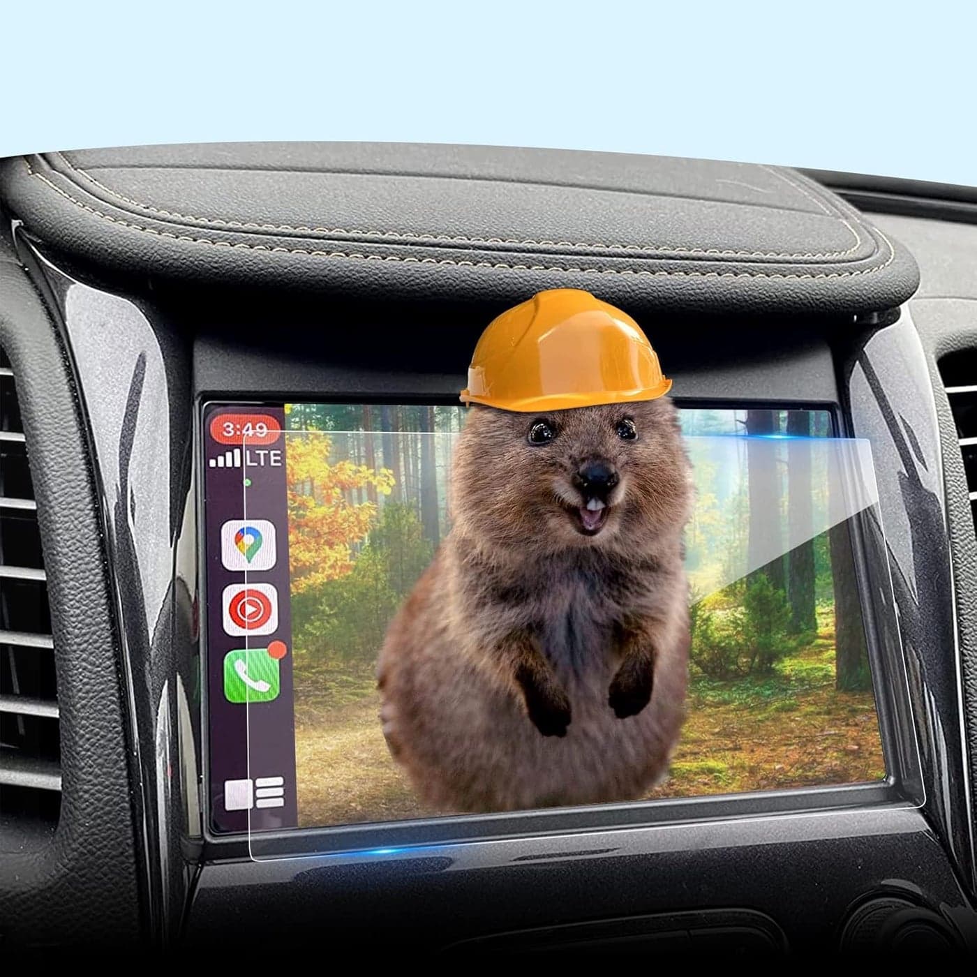 LFOTPP 9H Tempered Glass Center Touch Screen Protector for Chevrolet Impala 8in MyLink 2014-2018 Car Navigation