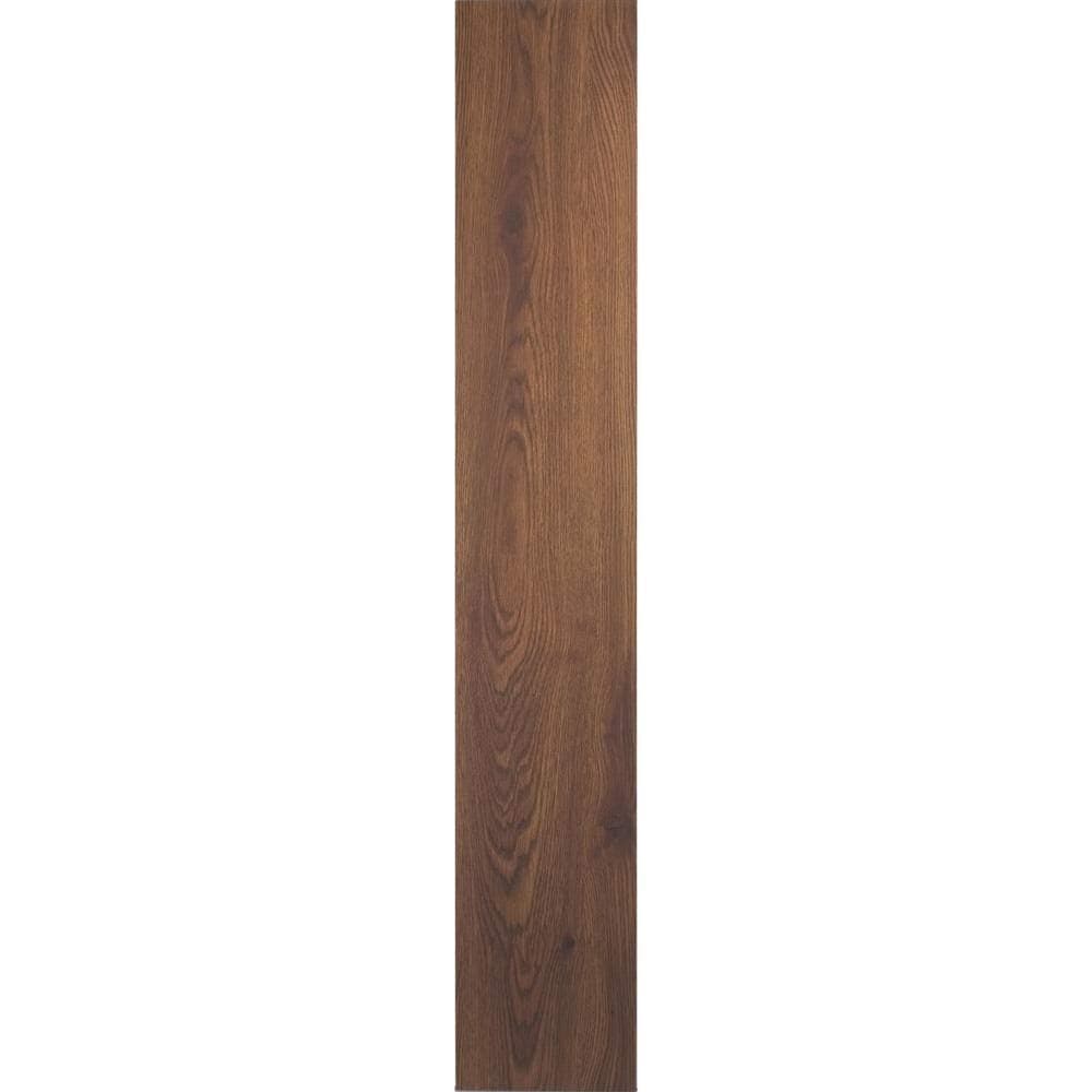 Vinyl Peel and Stick Floor Tile SelfAdhesive Wood Plank 10Pack 15 Square Feet 6 Inch Width 36 Inch Length 12mm Walnut Easy DIY Nexus Planks for Any Room by Achim Home Decor