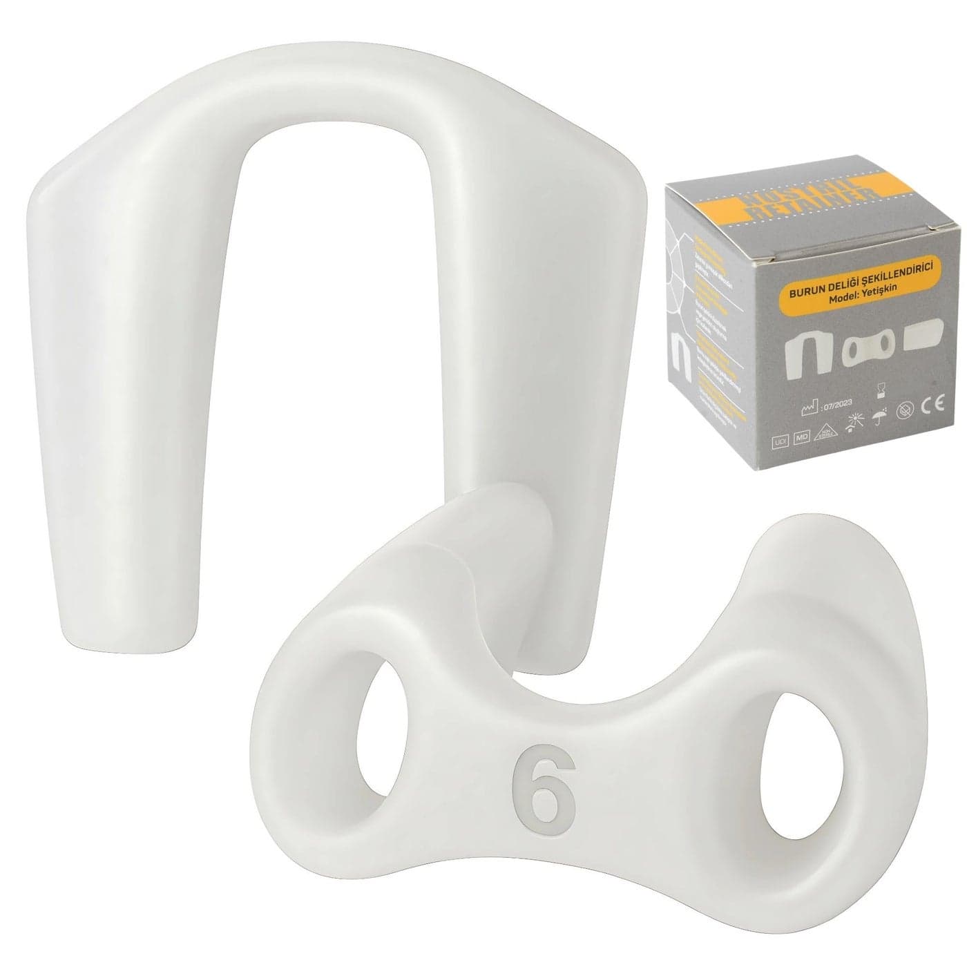 Nostril Retainer Short Model Nostril Retainer Rhinoplasty Nasal Retainer Rhinoplasty Nose Splint for Rhinoplasty Recovery 100 High Grade Silicone Nostril Retainer Size 8