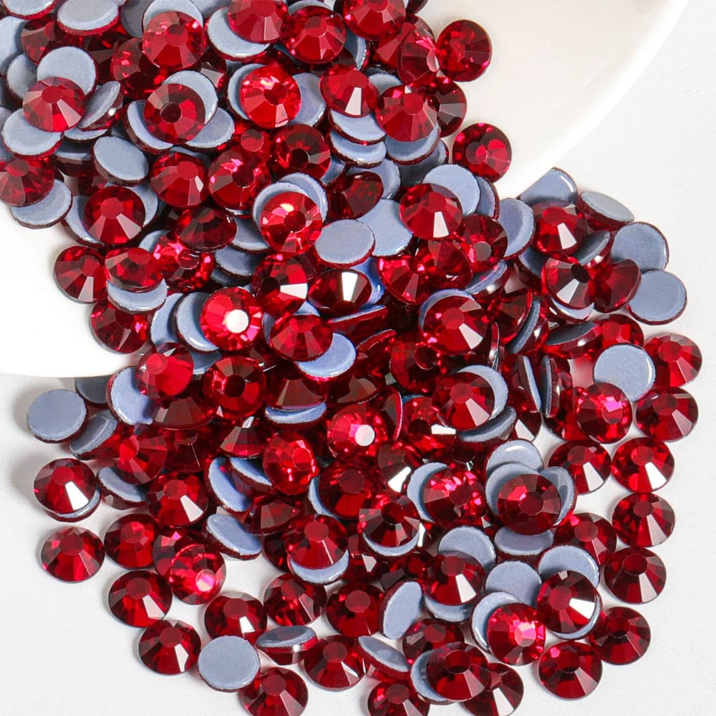 Beadsland Hotfix Rhinestones 1440pcs Flatback Crystal Rhinestones for Crafts Clothes DIY Decorations Dark Siam SS16 3840mm