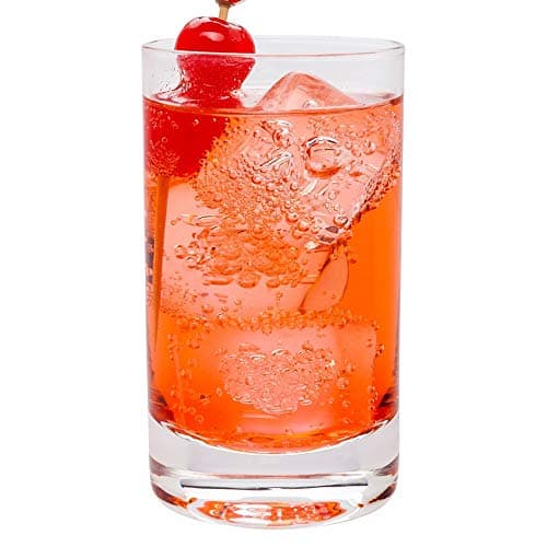 Restaurantware 6 Ounce Whiskey Glasses 10 Medium Old Fashioned Glasses - Does Not Contain Lead Weighted Bottom Clear Glass Low Ball Glassware Dishwasable Great For Scotch Or Cocktails