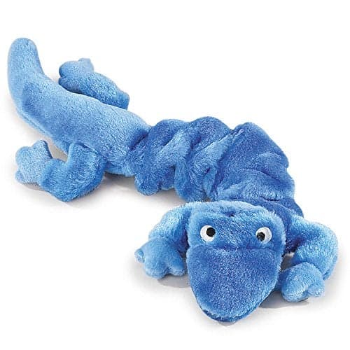Zanies Bungies Gecko Dog Toys Blue 1624